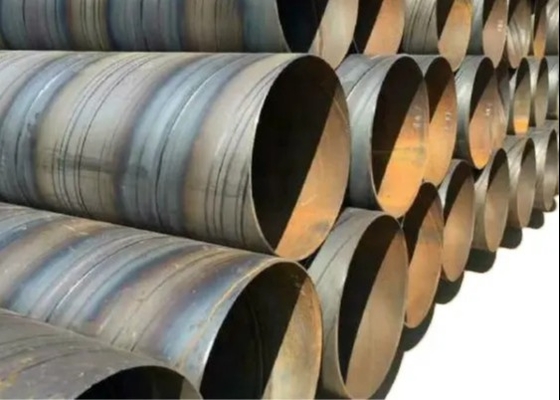 Gas Transportation Seamless Spiral Welded Tube Carbon Steel Pipe API 5L Certified