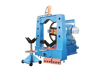 Electric Carbon Steel Pipe Fitting Beveling Machine Manual Type With One Head