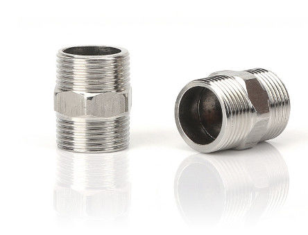 Sus Male Threads Joint Water Plumbing Ss 304 Hex Nipple