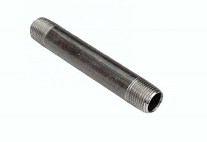 Seamless Steel Hot Dip Galvanized Black Toe Pipe Nipple Fittings